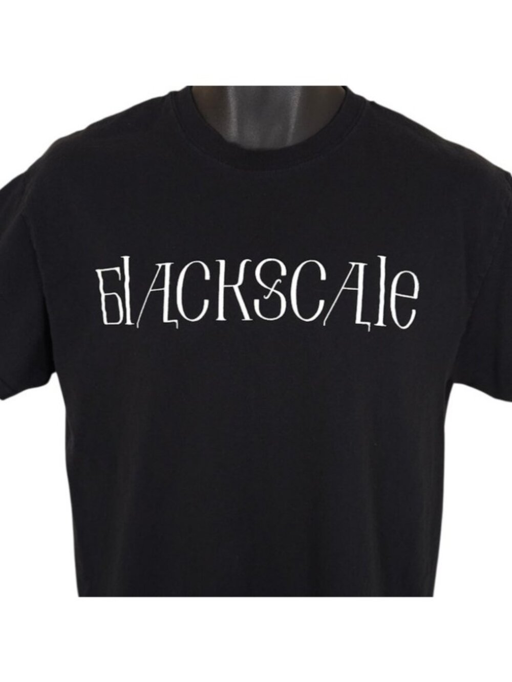 Black Scale T Shirt Mens Size Medium Black Streetwear